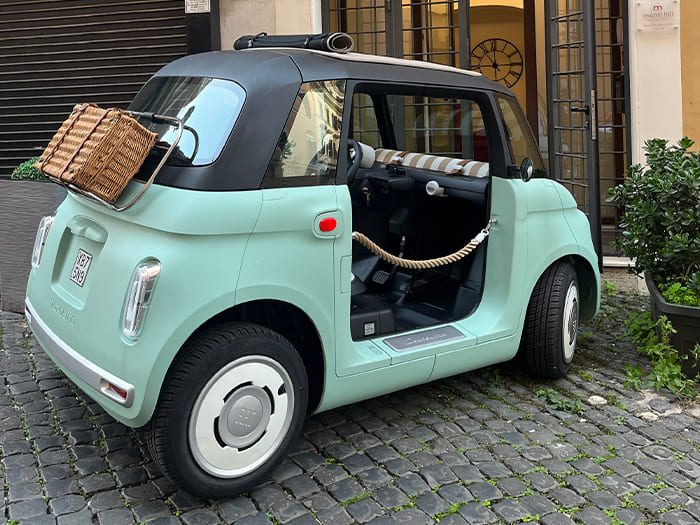 fiat topolino elettrica Fiat Topolino La Dolcevita electric - immagine 1